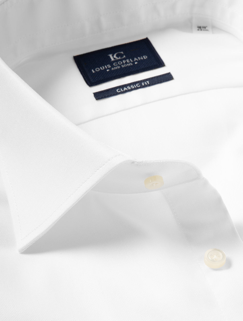 Classic Fit Plain Shirt White