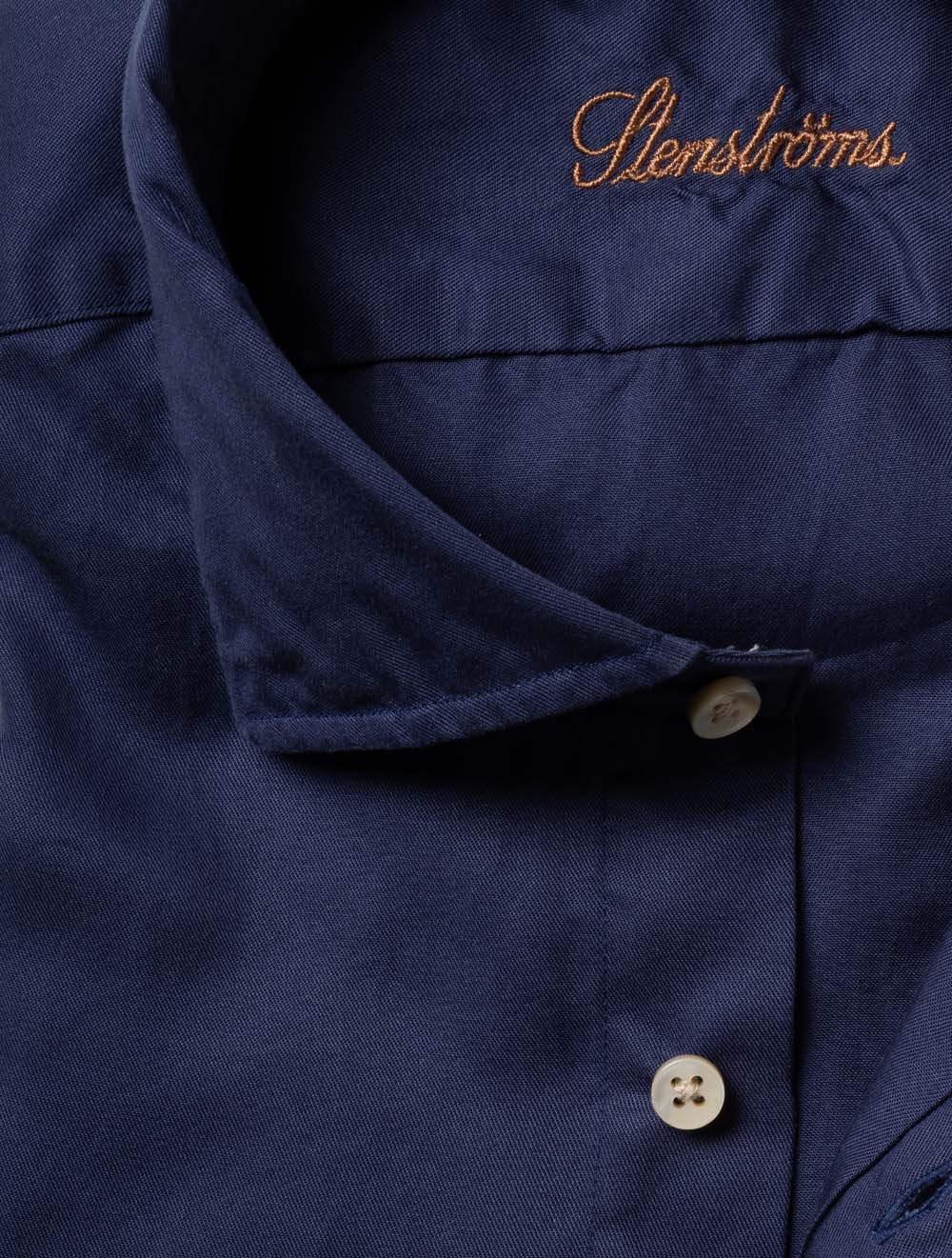Regular Soft Cotton Shirt Navy