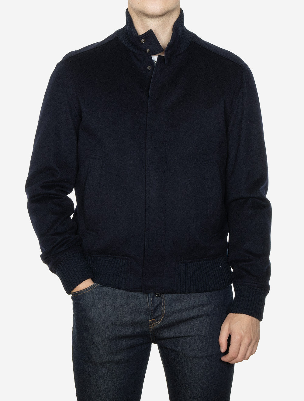 Cashmere Blouson Navy