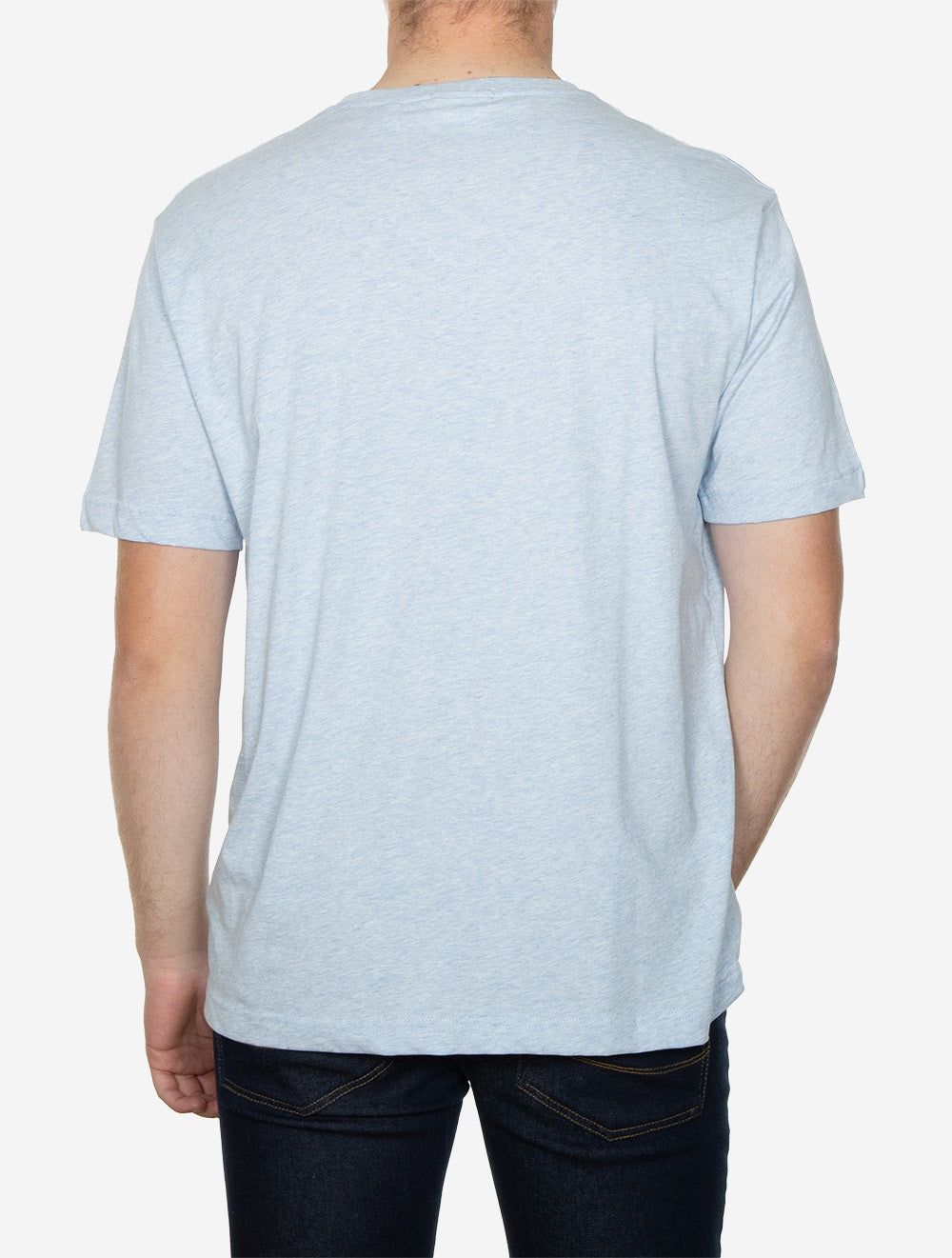 Regular Fit Shield T-Shirt Ice Blue Melange