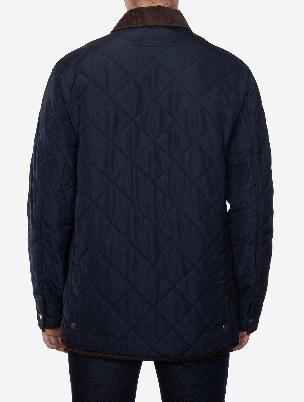 Quilted Fleece Jacket Evening Blue