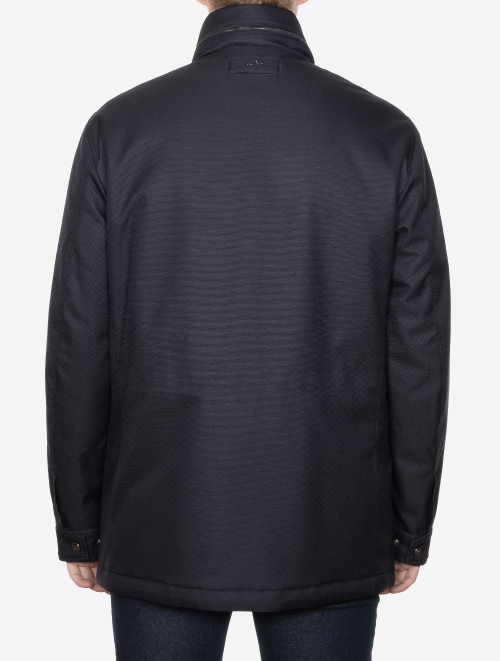 Woven Carcoat Navy