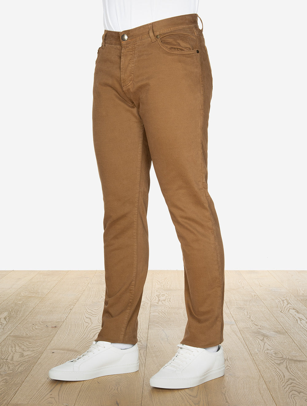 Luxury Denim Jeans Tan