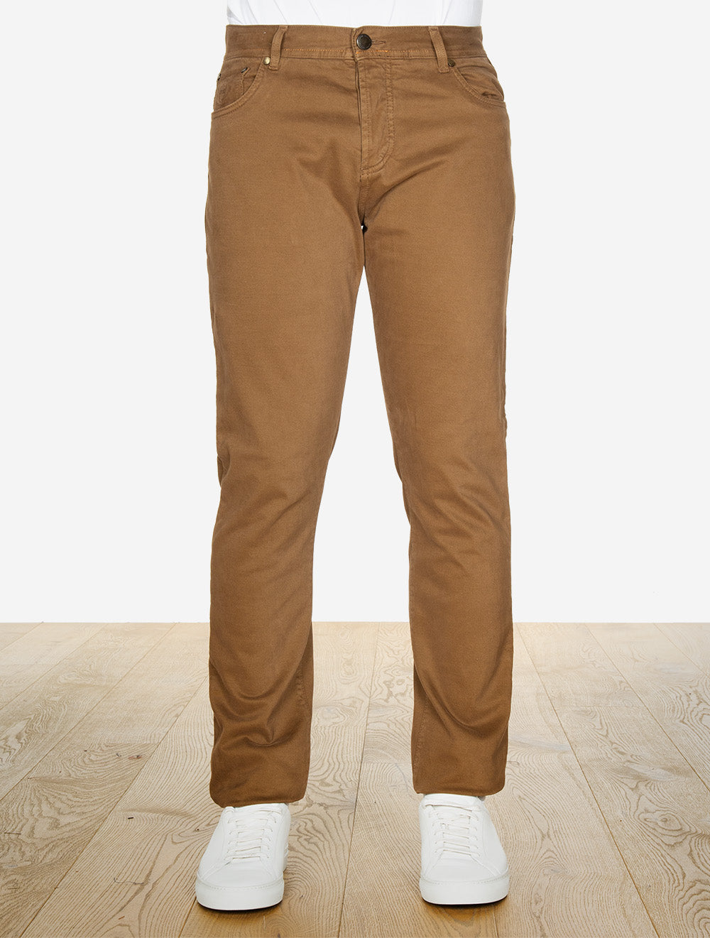Luxury Denim Jeans Tan