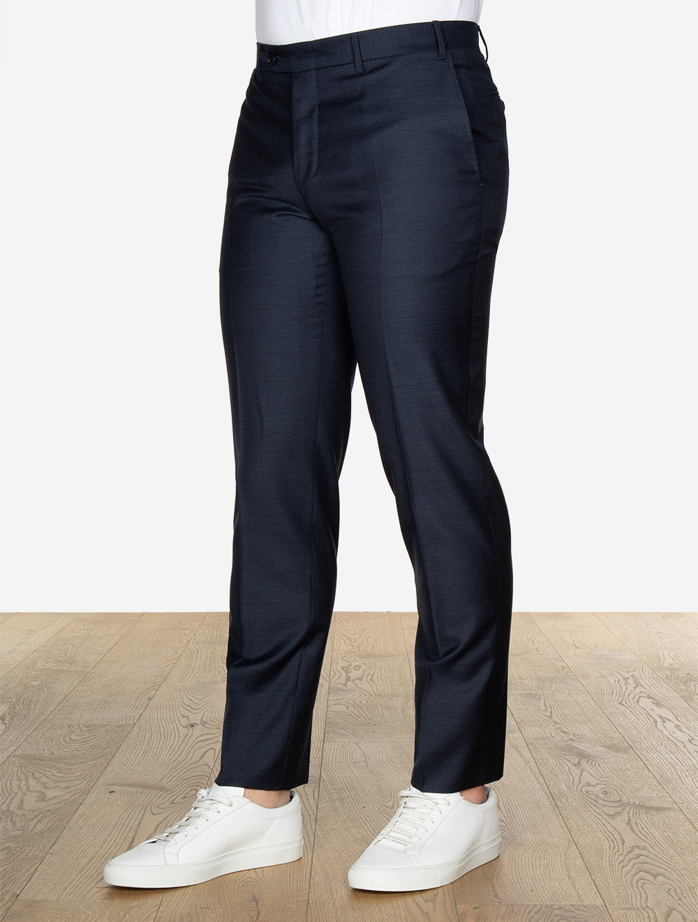 Wool Formal Trousers Navy