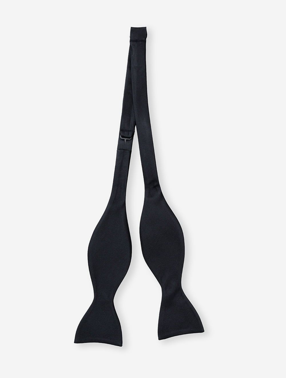 Silk Self Tie Bow Tie Black
