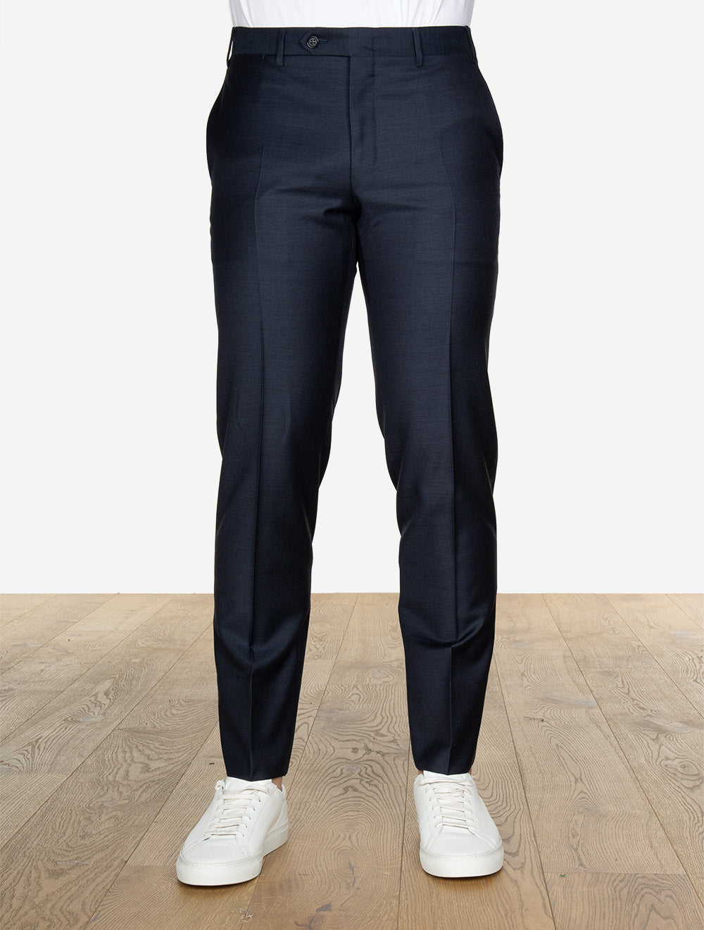 Wool Formal Trousers Navy