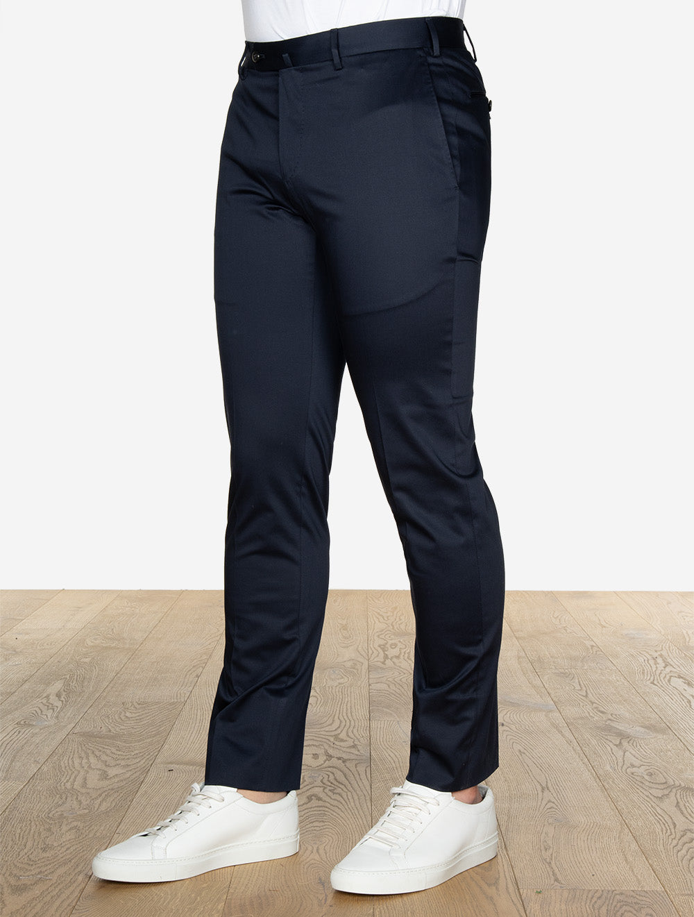 Formal Stretch Cotton Chino Navy