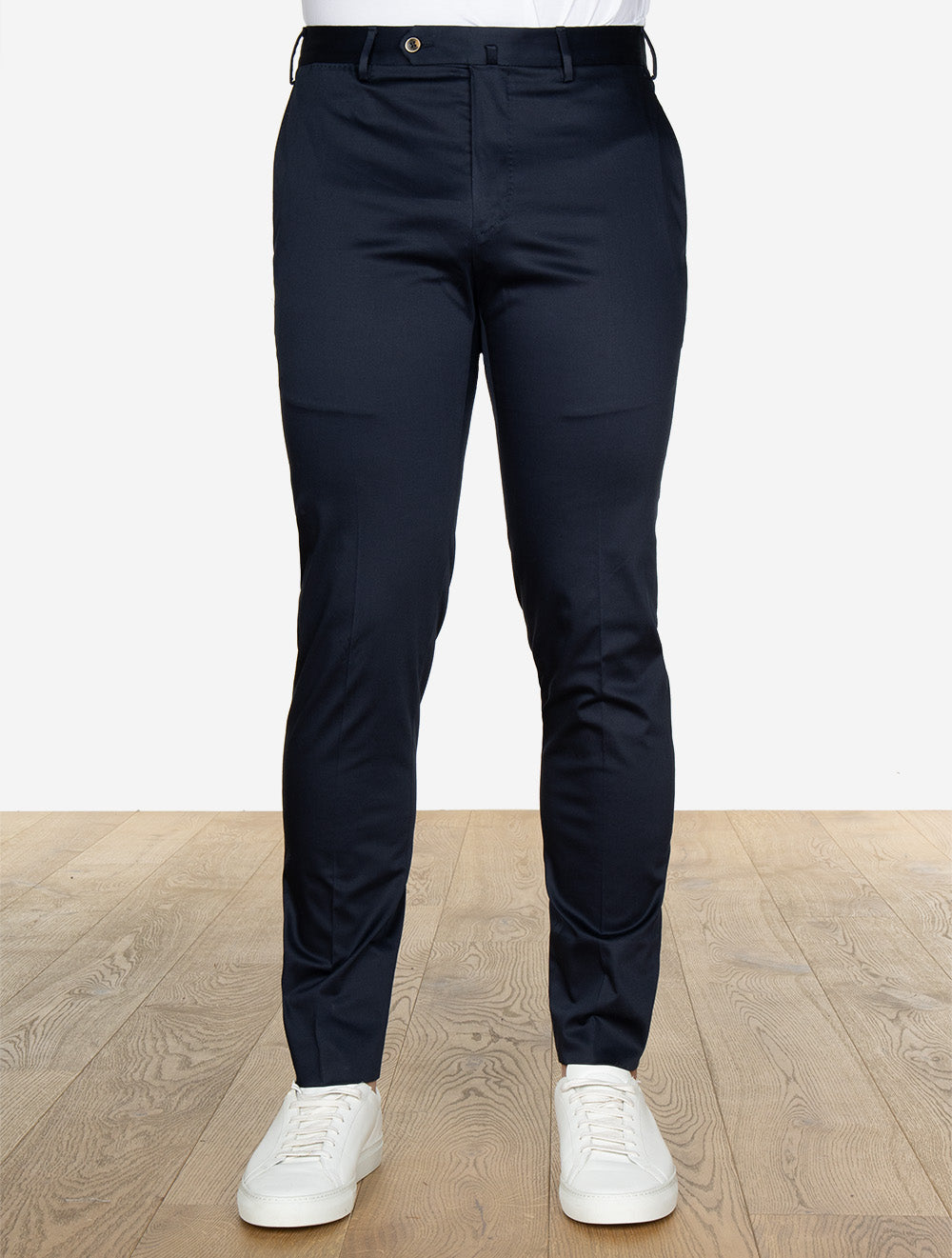 Formal Stretch Cotton Chino Navy