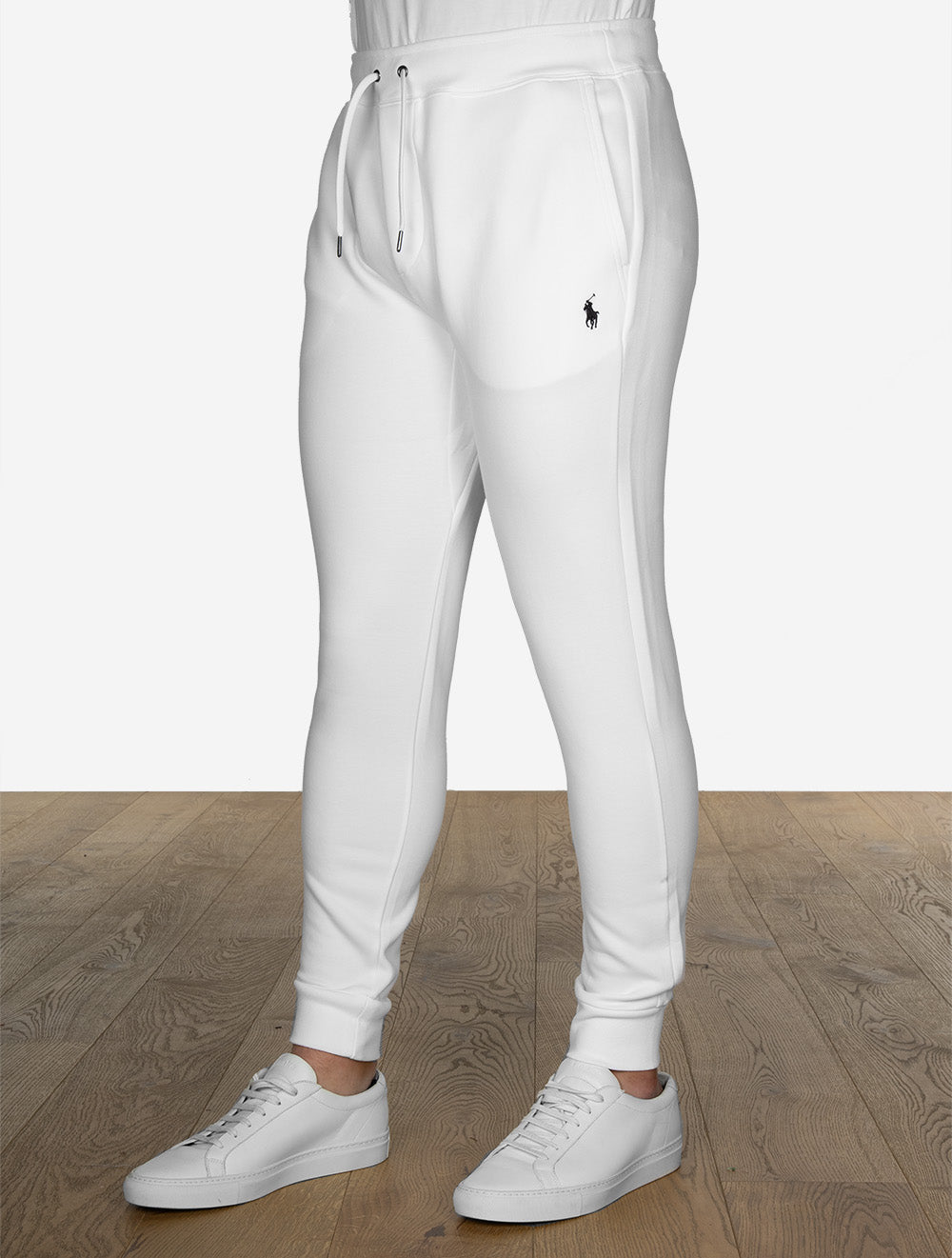 Double-Knit Jogging Bottom White