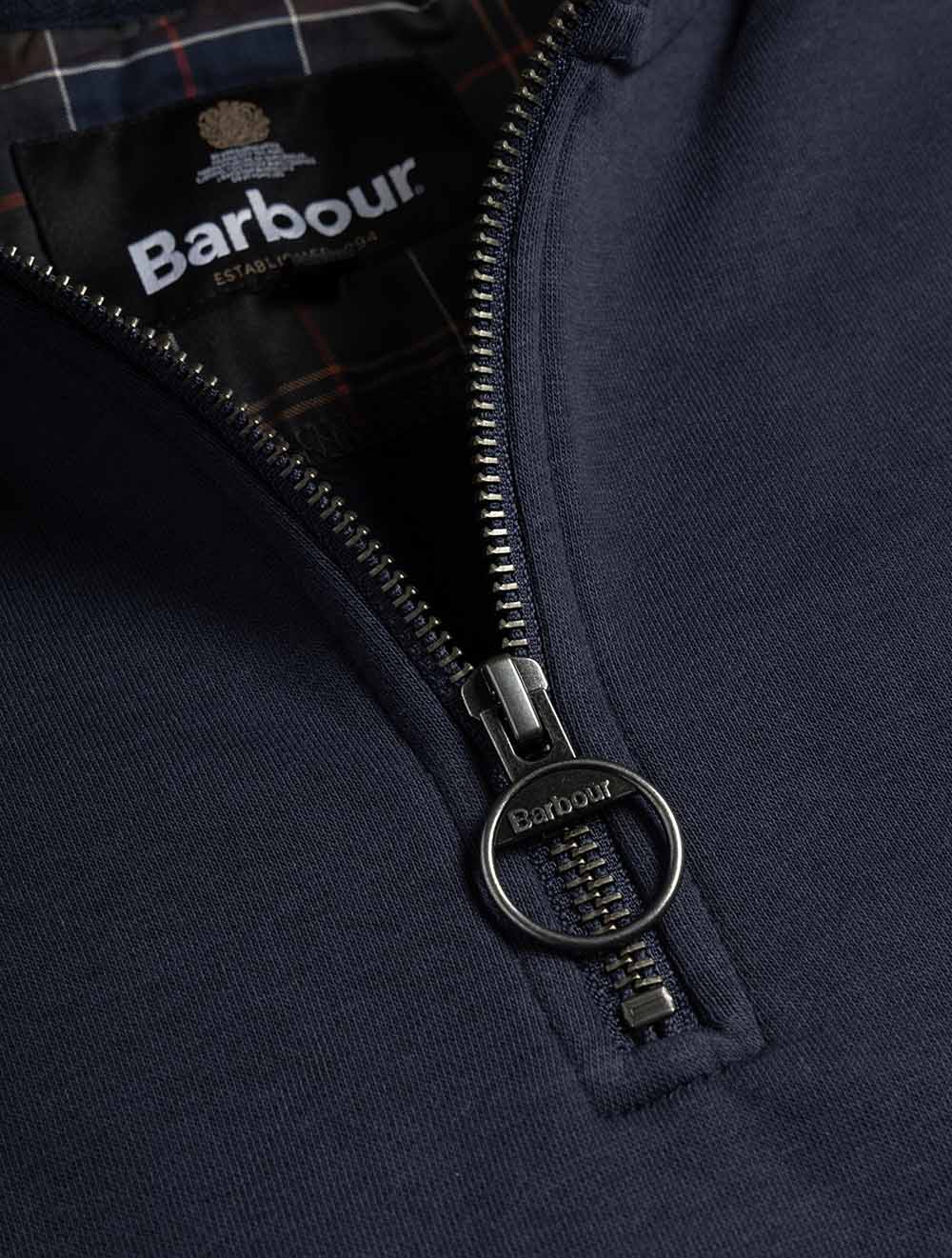 Desmond Half Zip Sweater Navy
