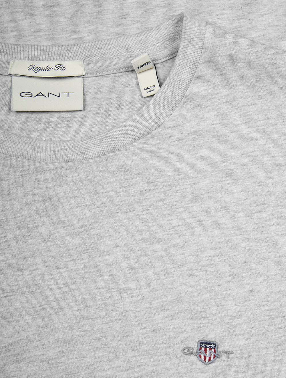 Regular Fit Shield T-Shirt  Cloud Grey Melange