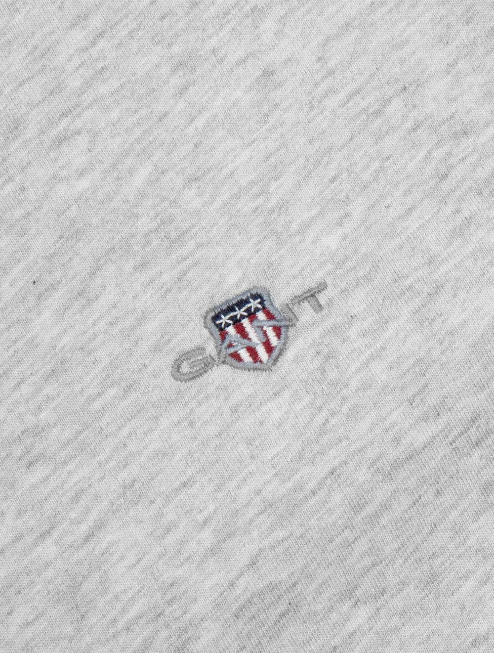 Regular Fit Shield T-Shirt  Cloud Grey Melange