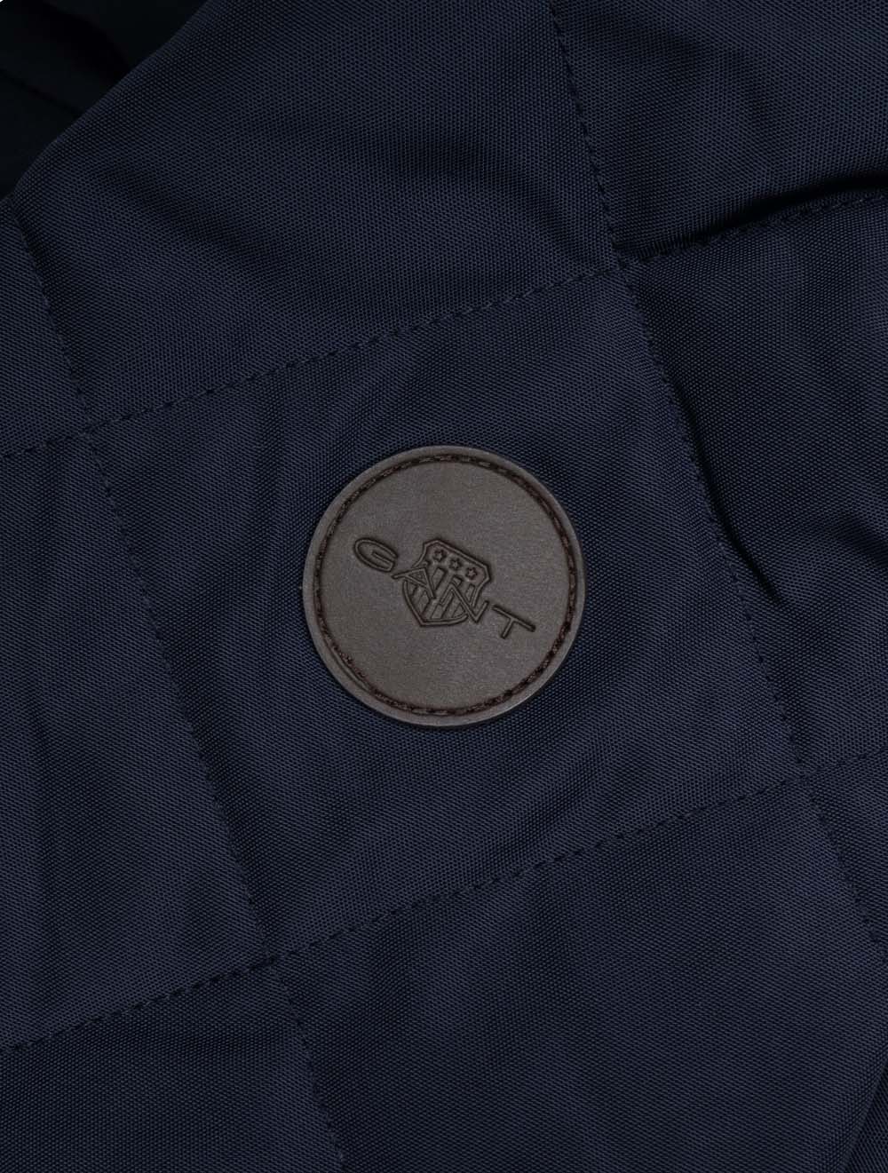 Quilted Fleece Jacket Evening Blue