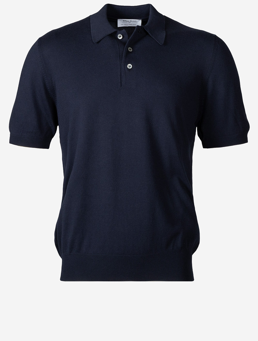 Tennis Polo Cotton Navy