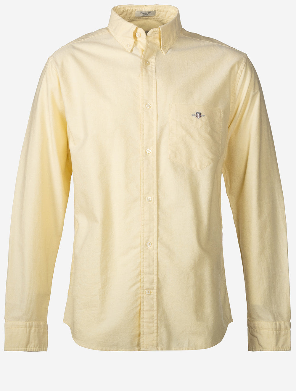 Regular Classic Oxford Shirt Light Mustard Yellow