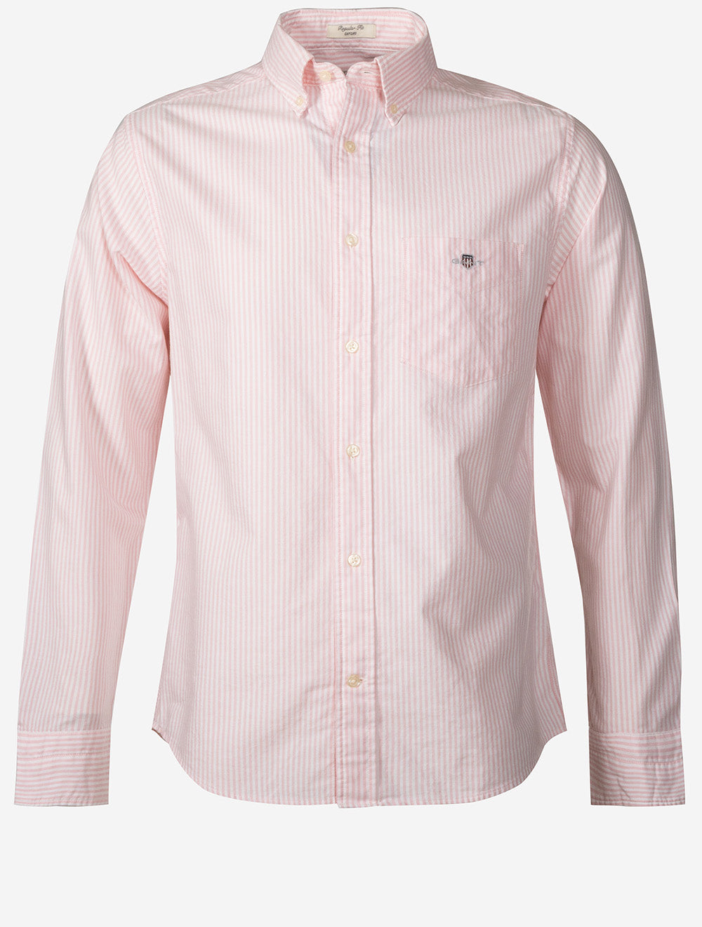 Classic Oxford Stripe Shirt Washed Pink