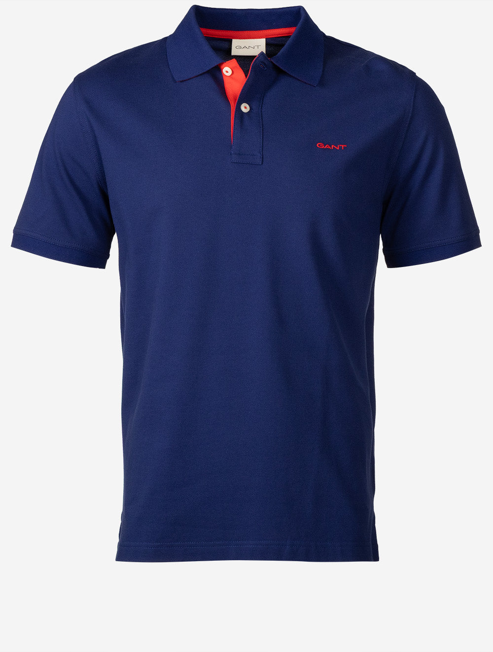 Regular Contrast Piqué Short Sleeve Polo Shirt Rich Navy