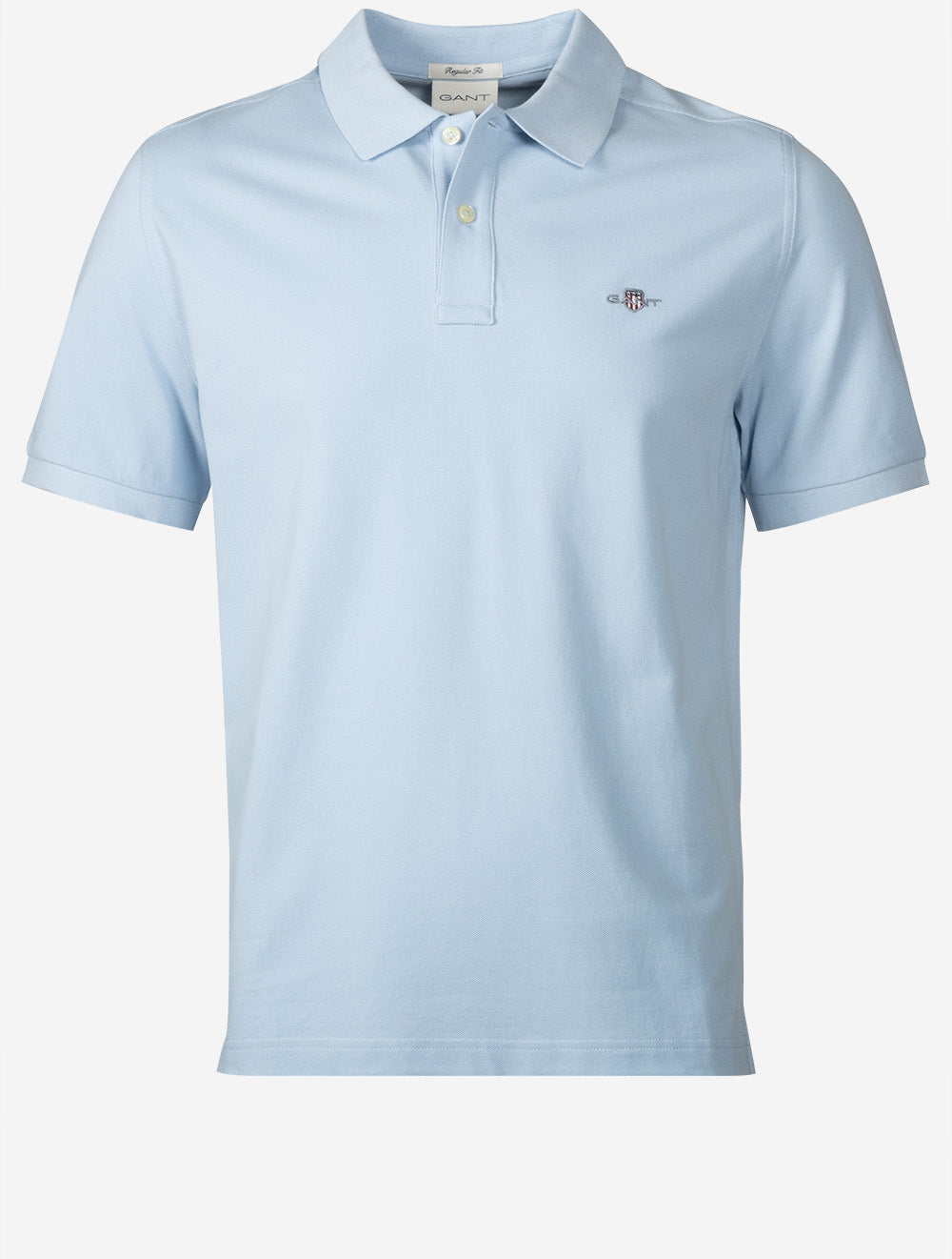 Regular Shield Piqué Polo Fresh Blue