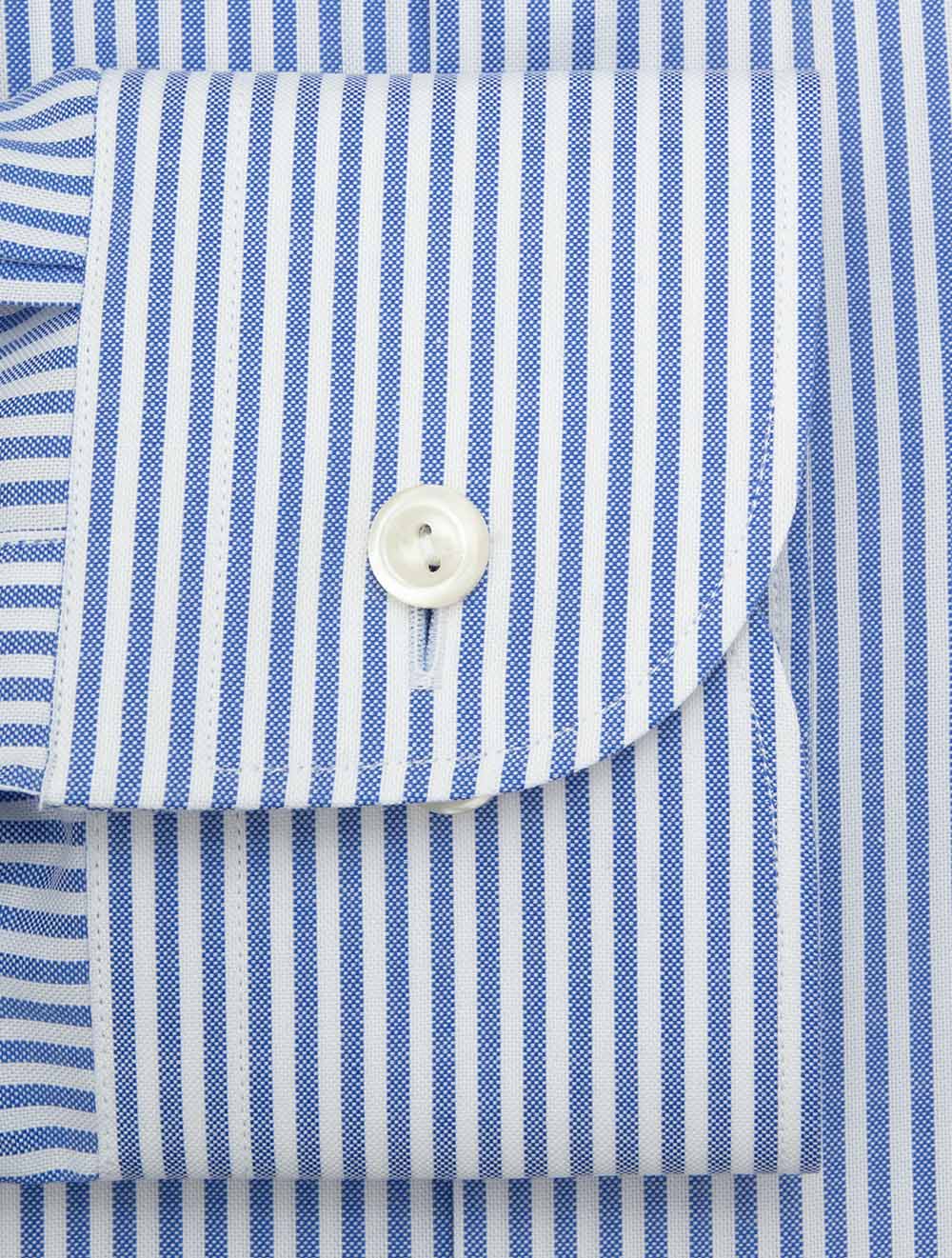 Contemporary Fit Bengal Striped Shirt Blue