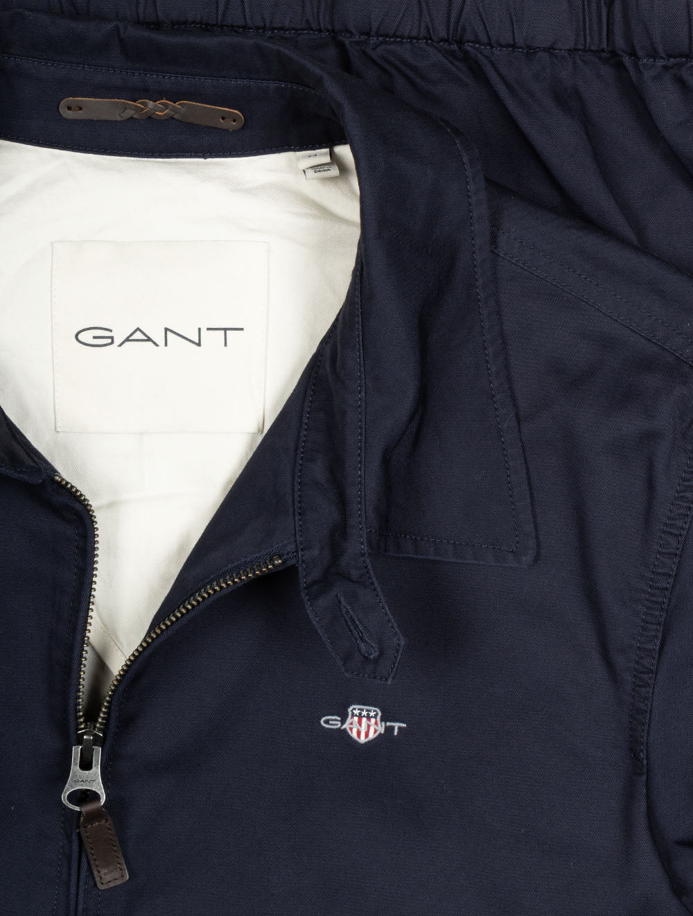 Cotton Windcheater Jacket Evening Blue