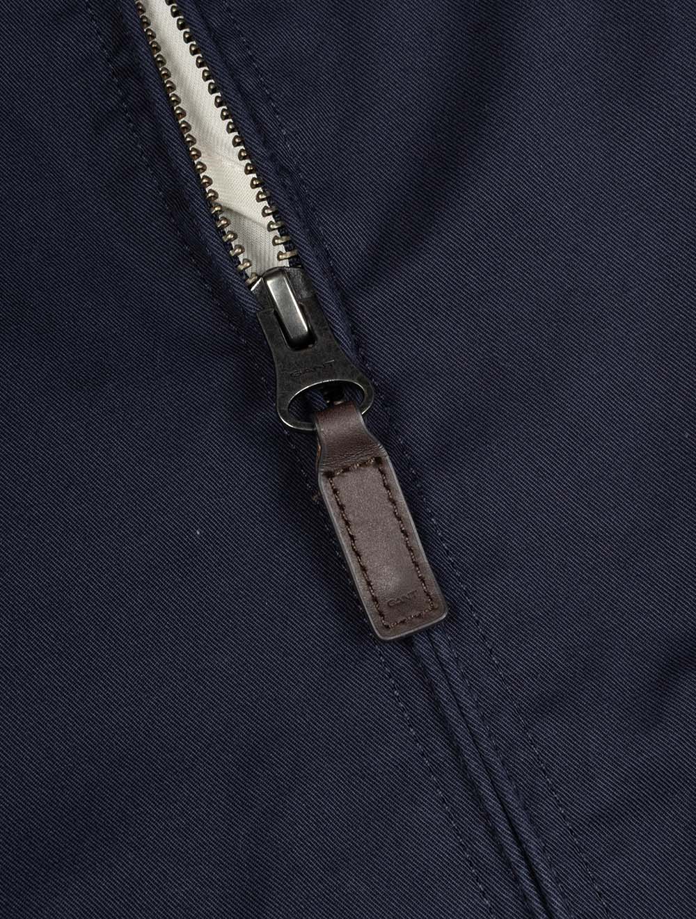 Cotton Windcheater Jacket Evening Blue
