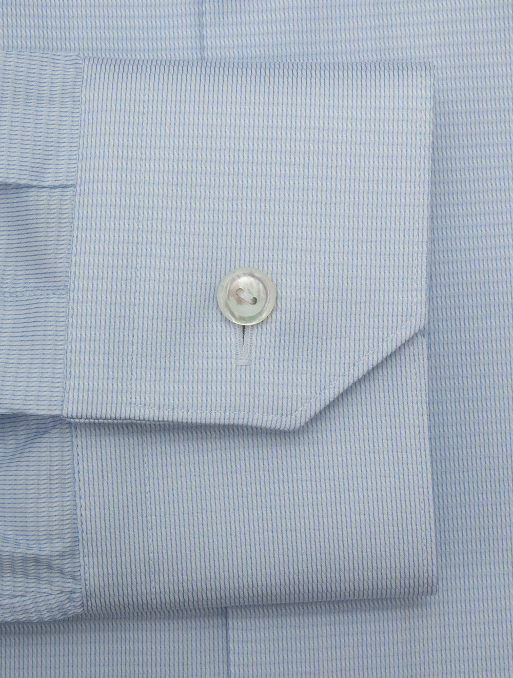 Slim Fit Semi Solid Textured Shirt Blue