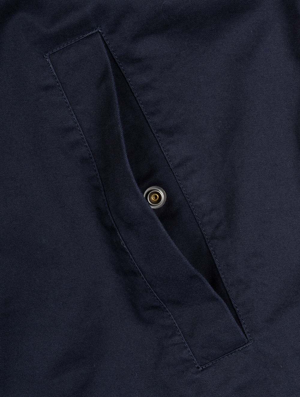 Cotton Windcheater Jacket Evening Blue