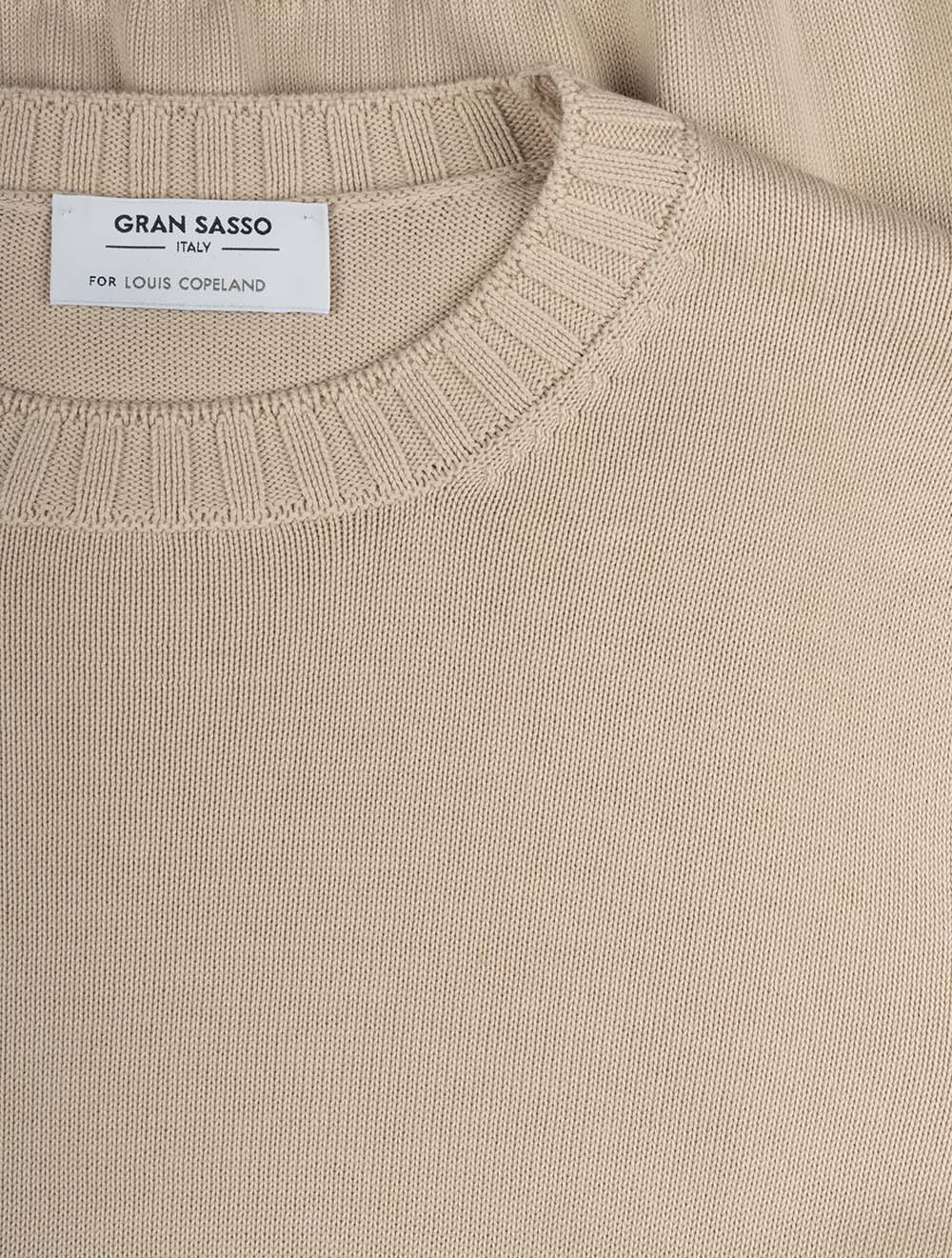 Crew Long Sleeve Knit Sand