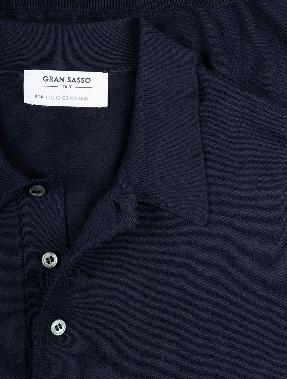 Tennis Polo Cotton Navy