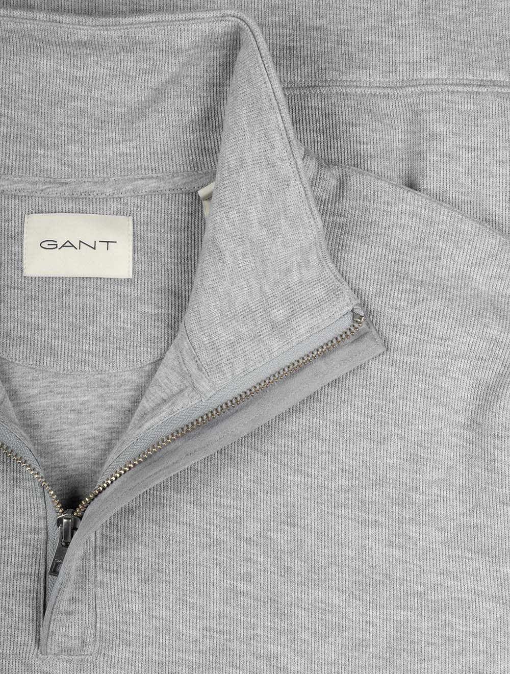 Light Sacker Half Zip Grey Melange