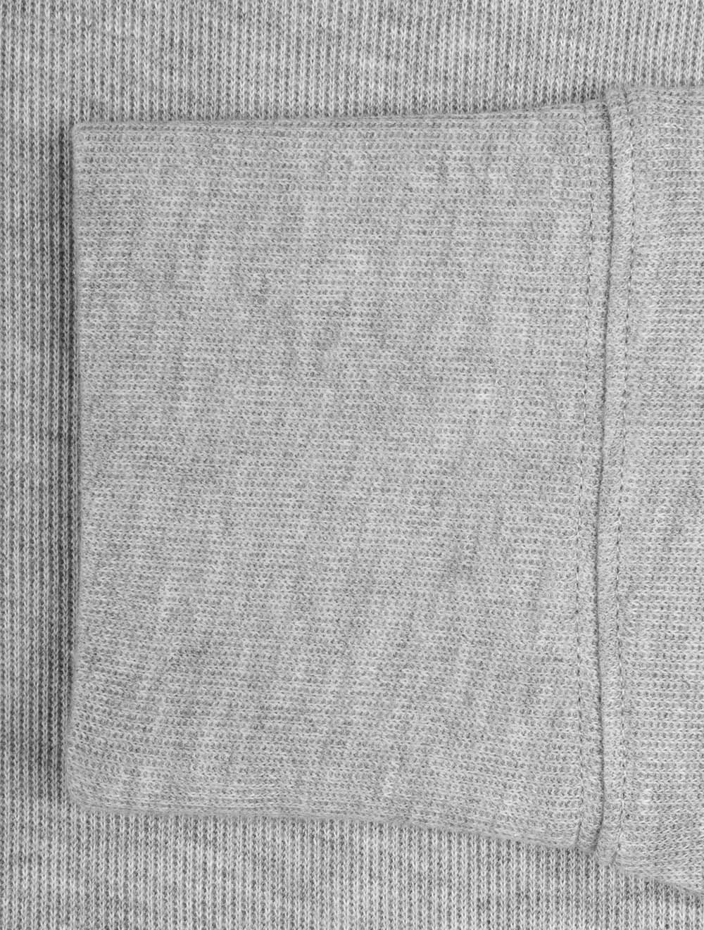 Light Sacker Half Zip Grey Melange