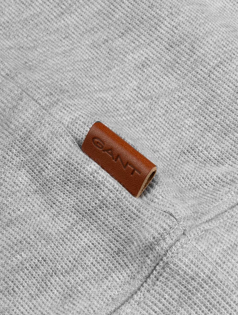 Light Sacker Half Zip Grey Melange
