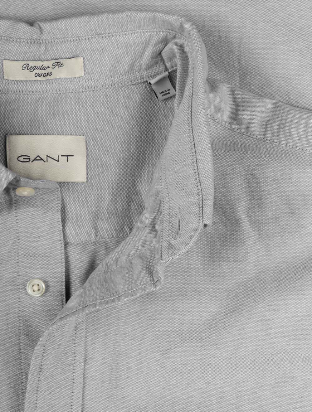 Regular Classic Oxford Shirt Pewter Grey