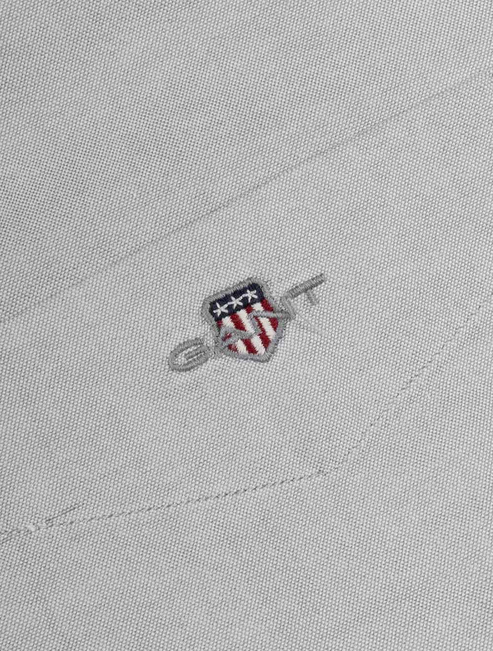 Regular Classic Oxford Shirt Pewter Grey