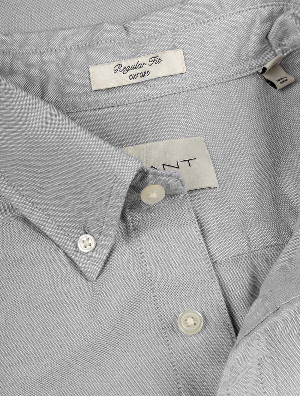 Regular Classic Oxford Shirt Pewter Grey