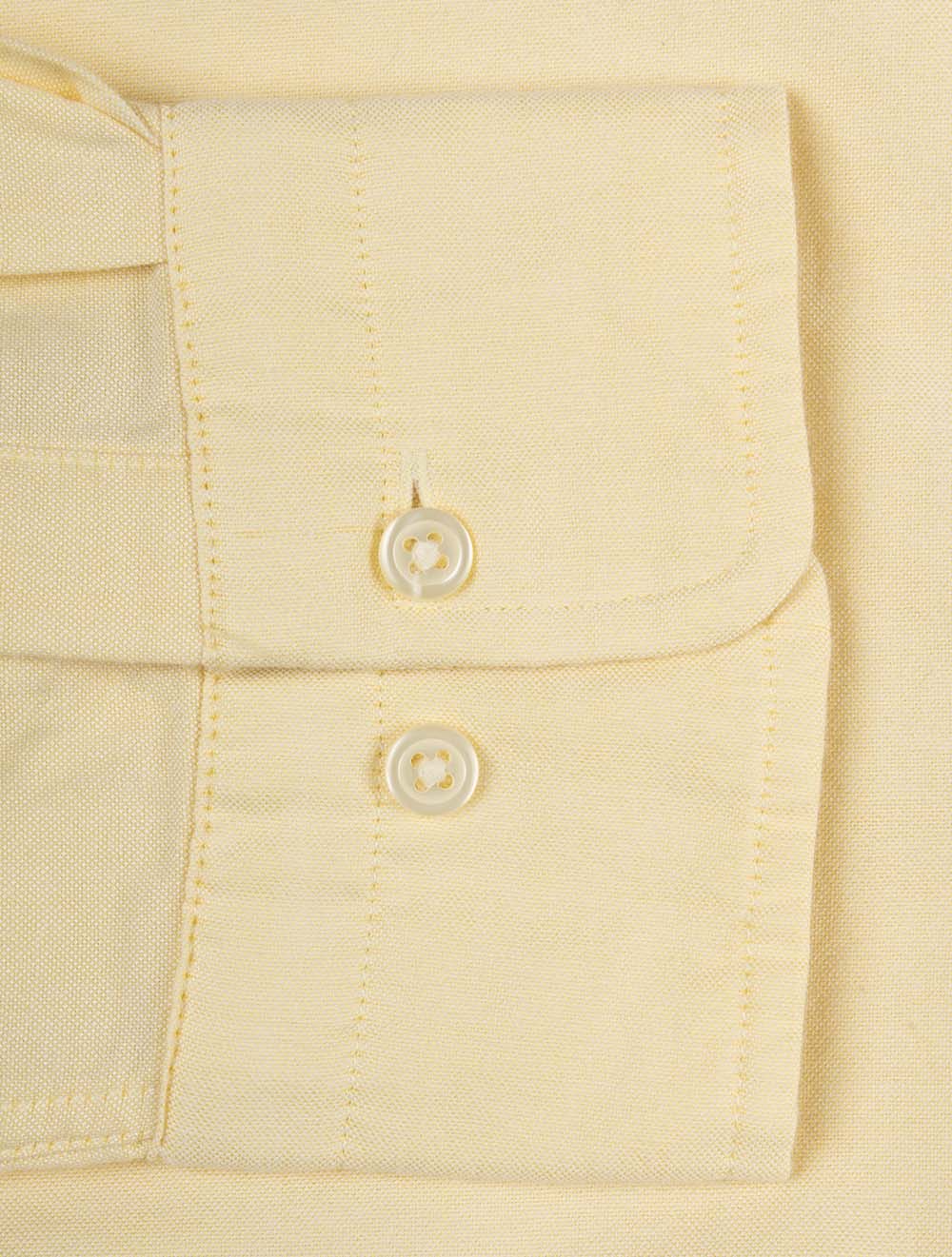 Regular Classic Oxford Shirt Light Mustard Yellow
