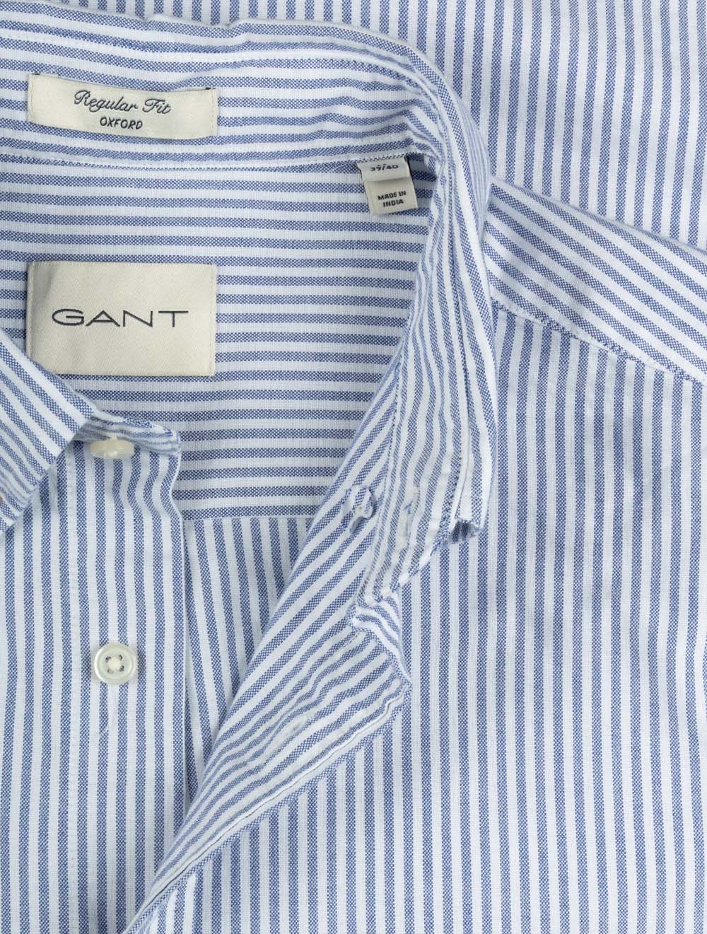 Classic Oxford Stripe Shirt College Blue