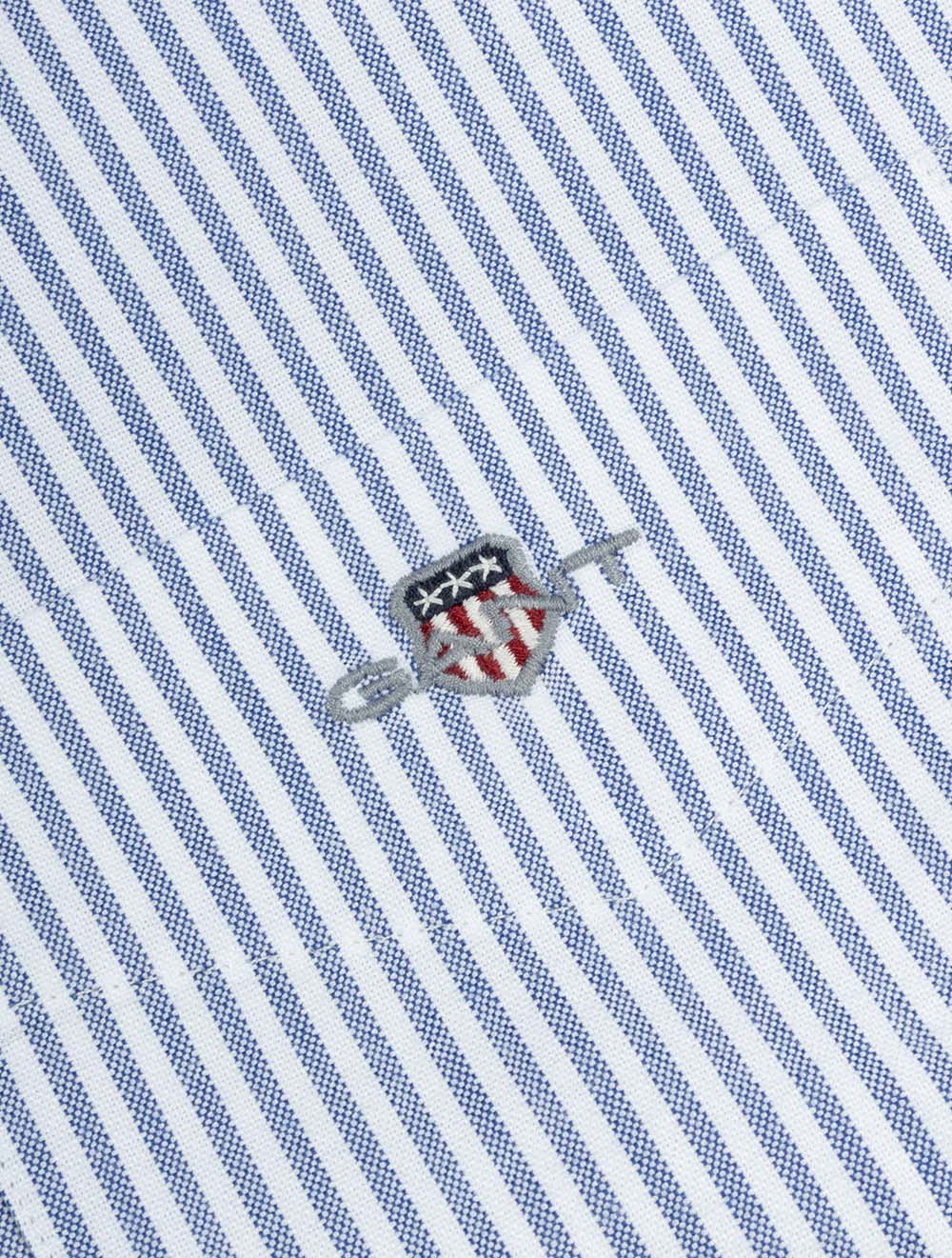 Classic Oxford Stripe Shirt College Blue