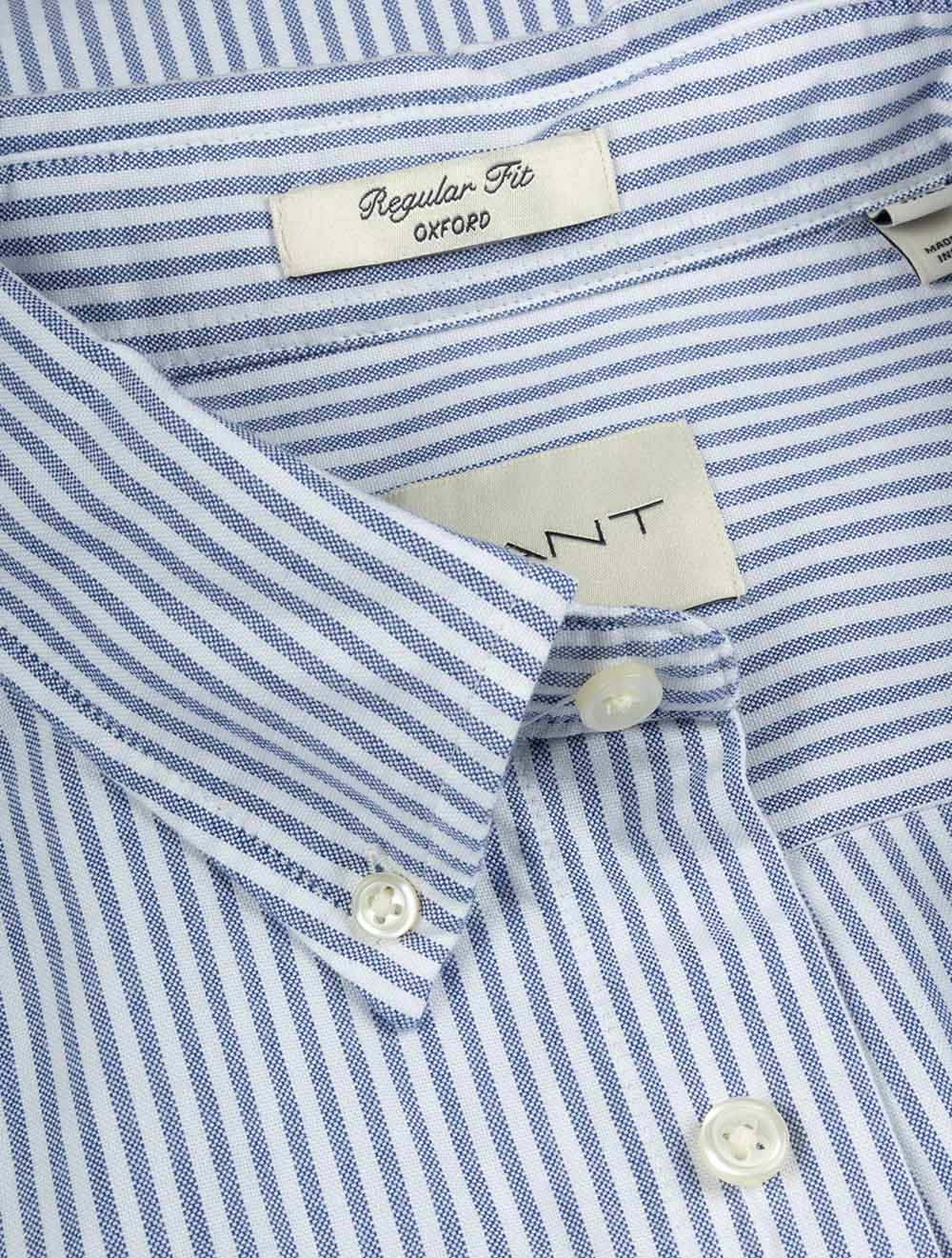 Classic Oxford Stripe Shirt College Blue