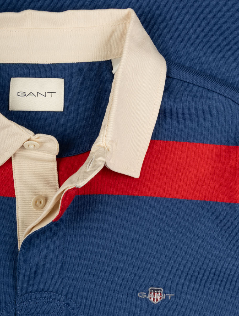Striped Rugger Vintage Blue