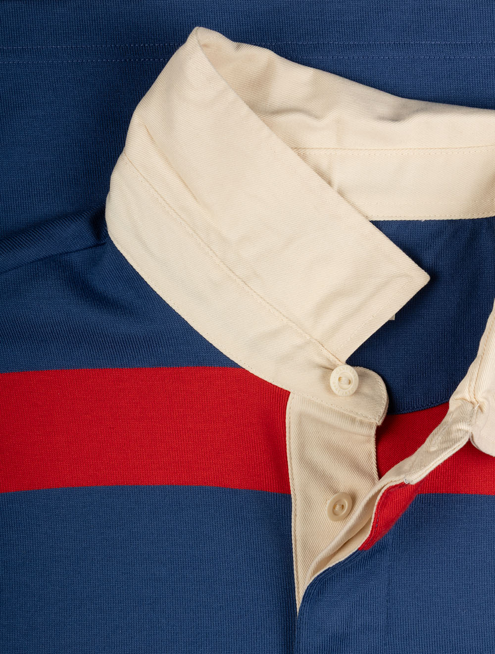 Striped Rugger Vintage Blue