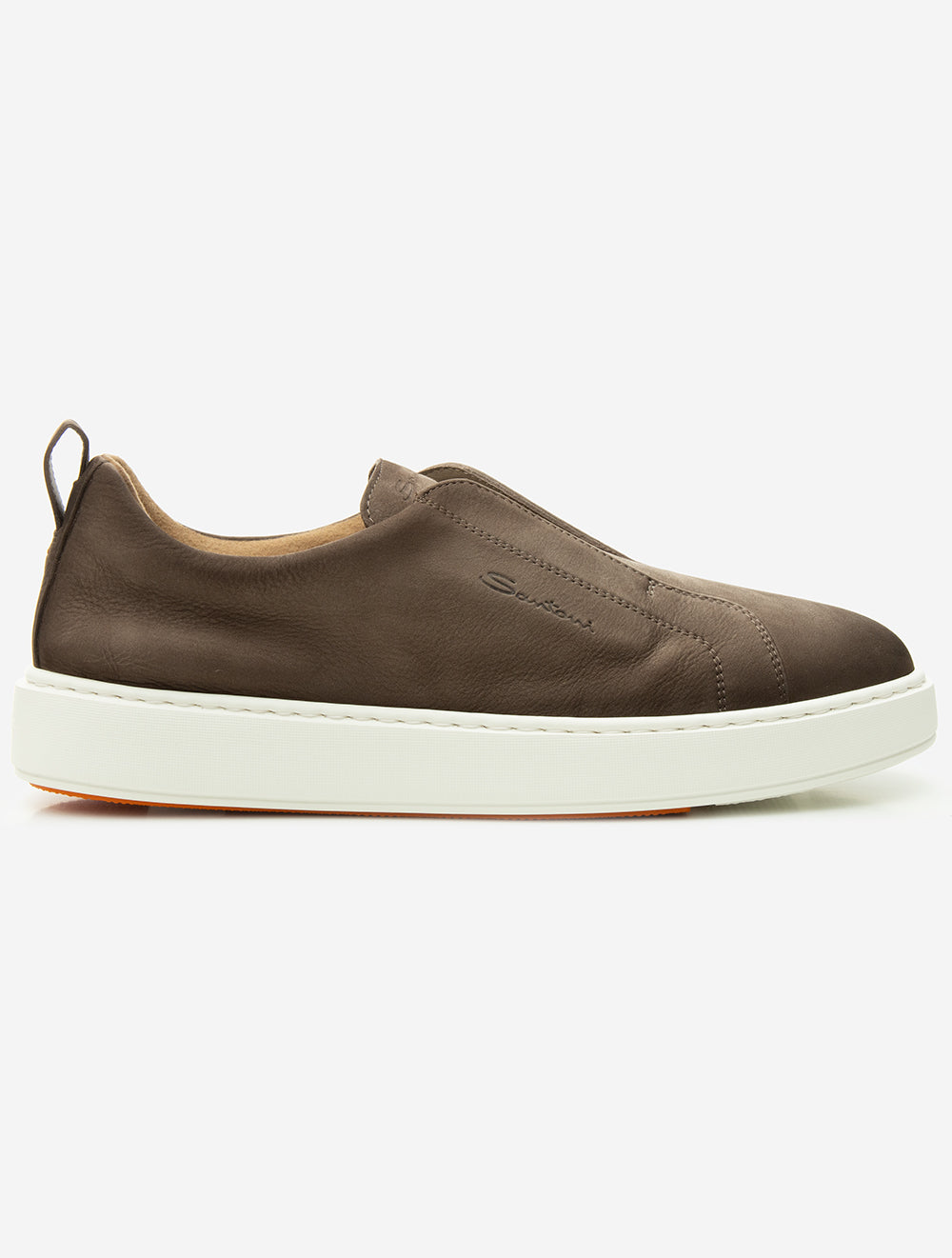 Suede Slip-On Sneaker Grey
