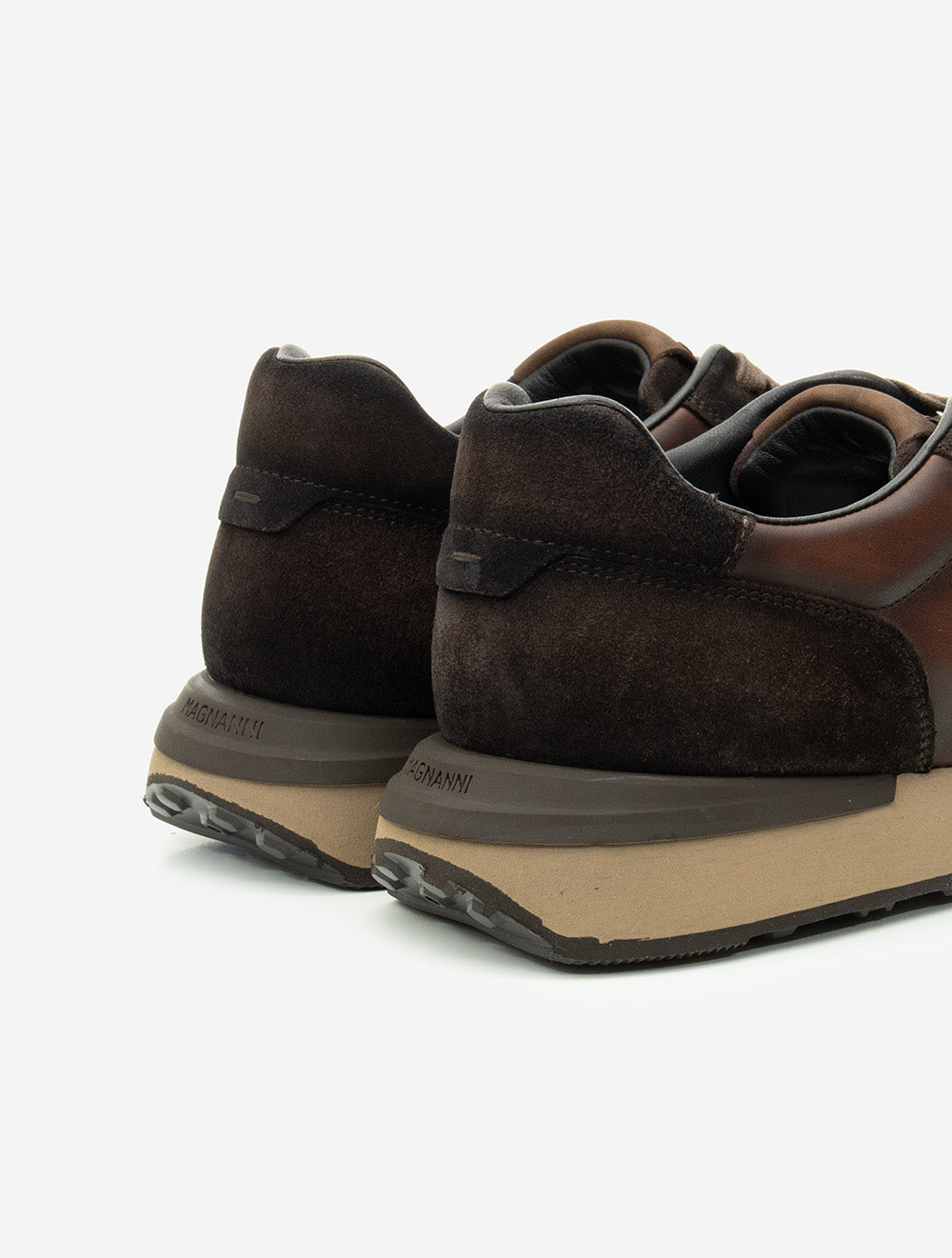 Leather Suede Sneaker Brown