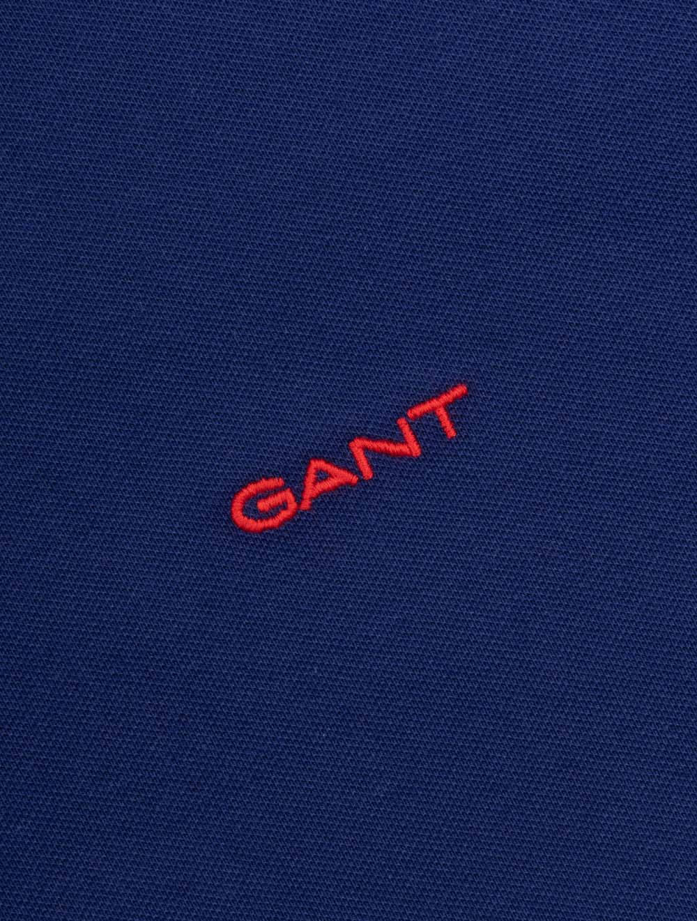 Regular Contrast Piqué Short Sleeve Polo Shirt Rich Navy