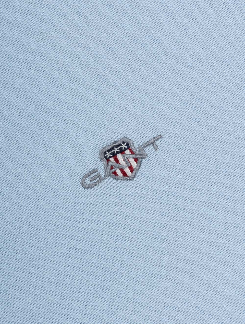 Regular Shield Piqué Polo Fresh Blue