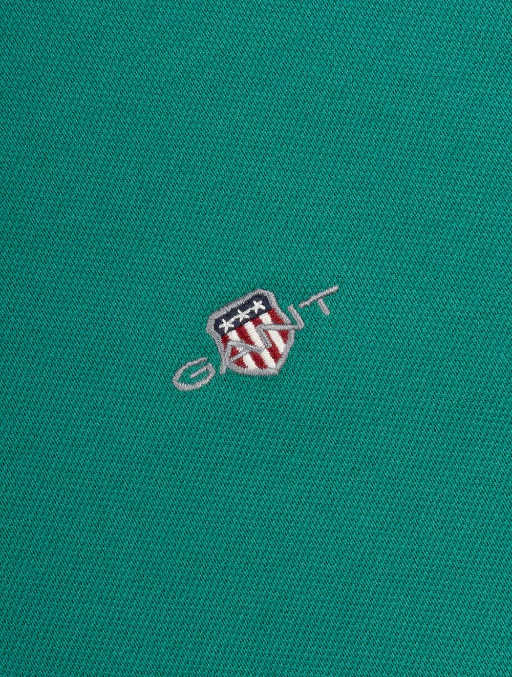 Regular Shield Piqué Polo Botanical Hue