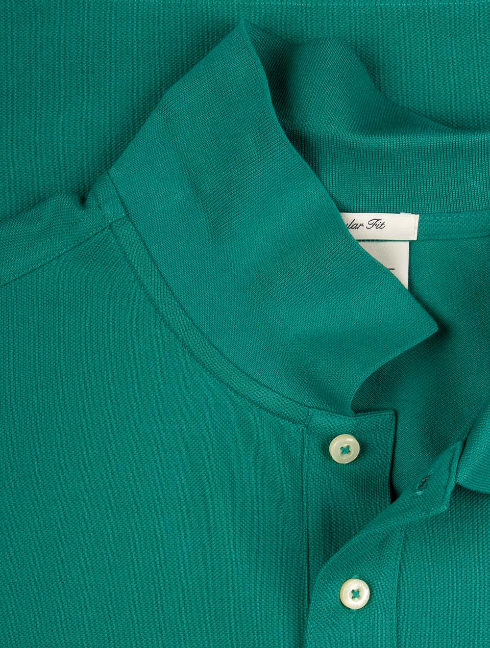 Regular Shield Piqué Polo Botanical Hue