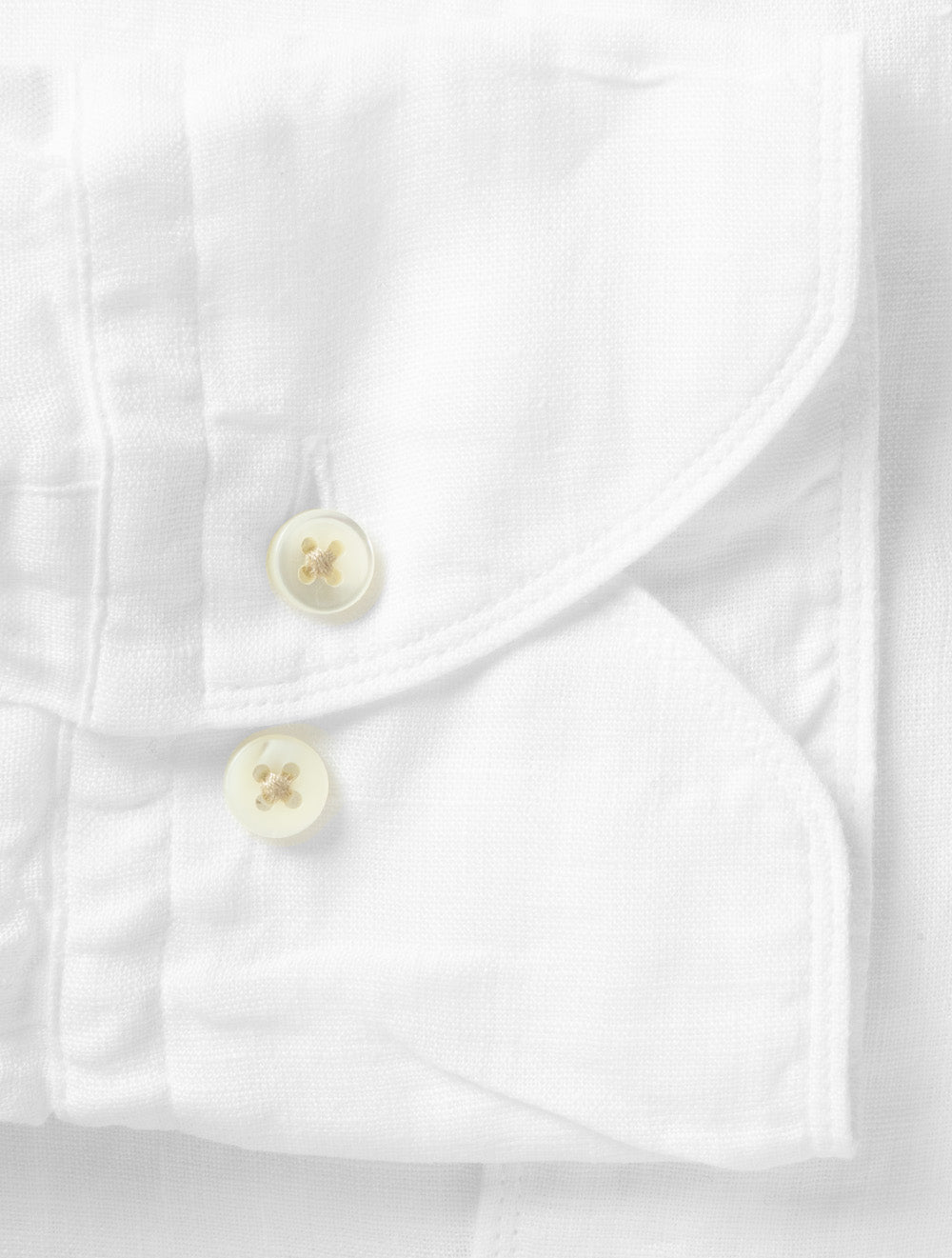 Regular Linen Shirt White