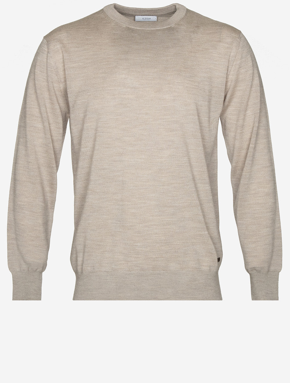 Knit Crew Neck Sand